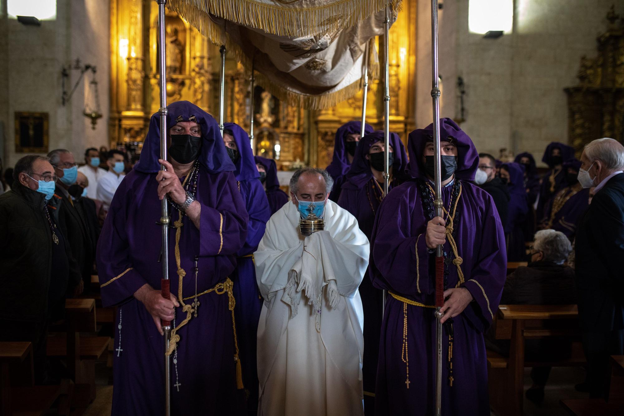 GALERÍA | La procesión de la Pasión de Fuentesaúco, en imágenes