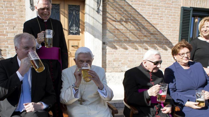 La fiesta de cumpleaños bávara de Benedicto XVI.
