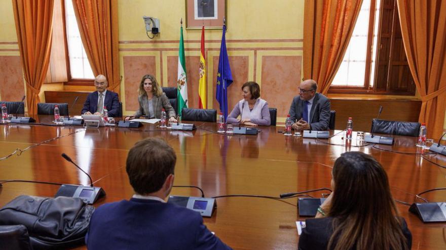 Asistentes a la sesión constitutiva de la comisión de investigación de la Faffe.