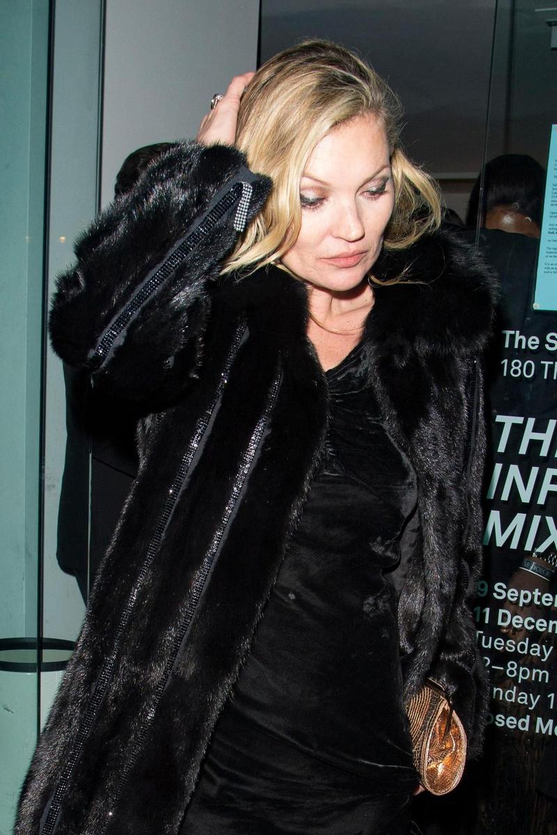 Kate Moss tras la fiesta de The Fashion Awards