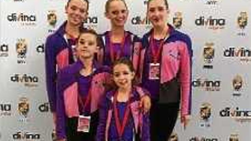 Cinc gimnastes del Club Rítmica Girona als Campionats d&#039;Espanya