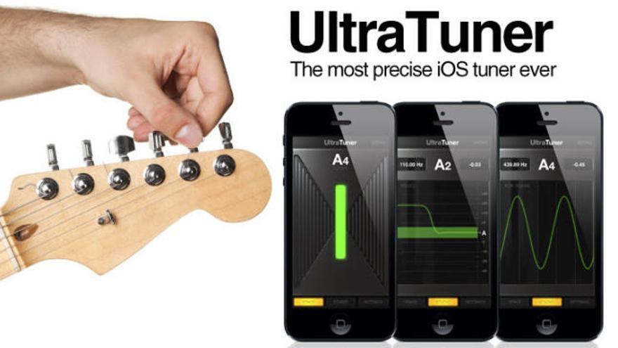 UltraTuner, una app para afinar tus instrumentos - Levante-EMV