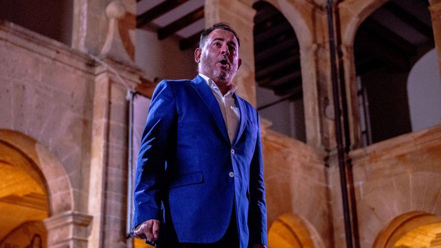 Un estreno para el concierto del tenor mallorquín Joan Laínez en Formentera