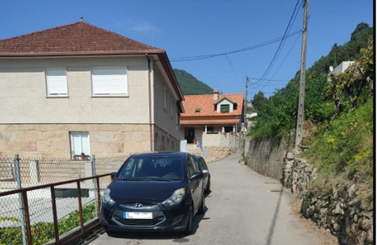 Conflictivo vial de Couso, en Meira. | FDV