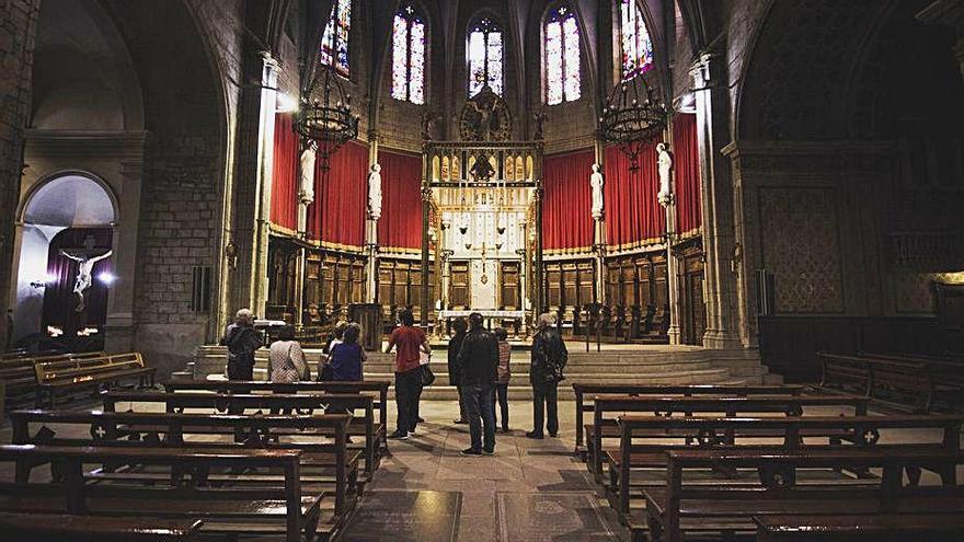 Una de les visites de Solsona Experience,  a la catedral