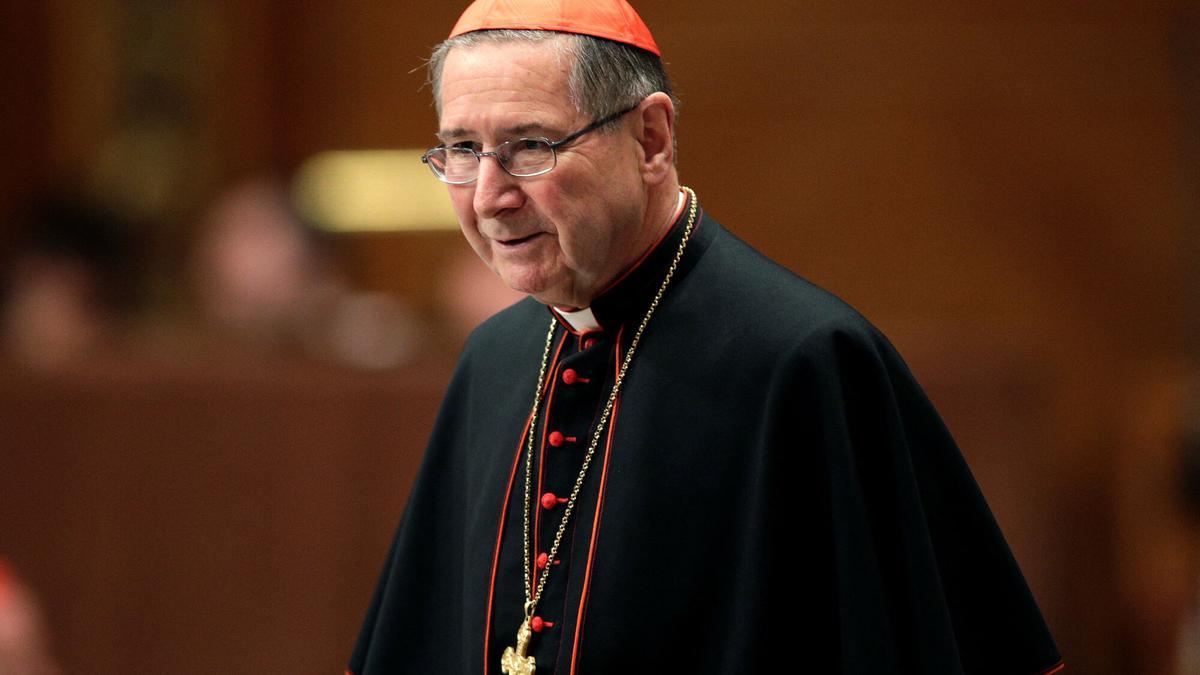 El cardenal estadounidense Roger Mahony en el 2013.