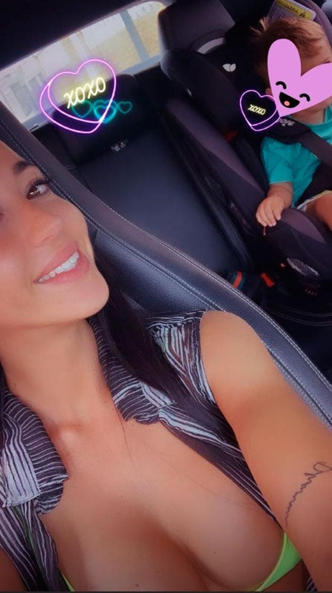 Aurah Ruiz en la 'pisci'