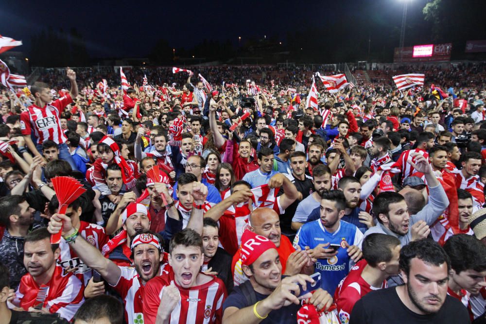 Celebració de l'ascens a Montilivi