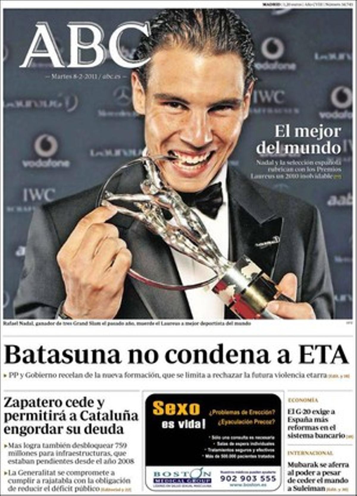 ’Abc’ explica també en pàgines interiors que el Govern de Catalunya repta el Tribunal Suprem i segueix burlant la casella lingüística en la preinscripció escolar.