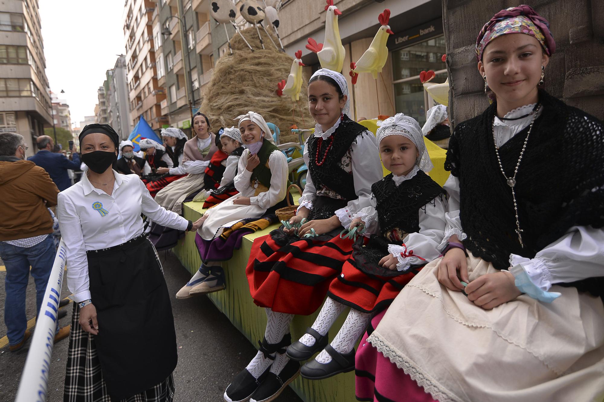 Inicio de las fiestas del Bollo de Avilés