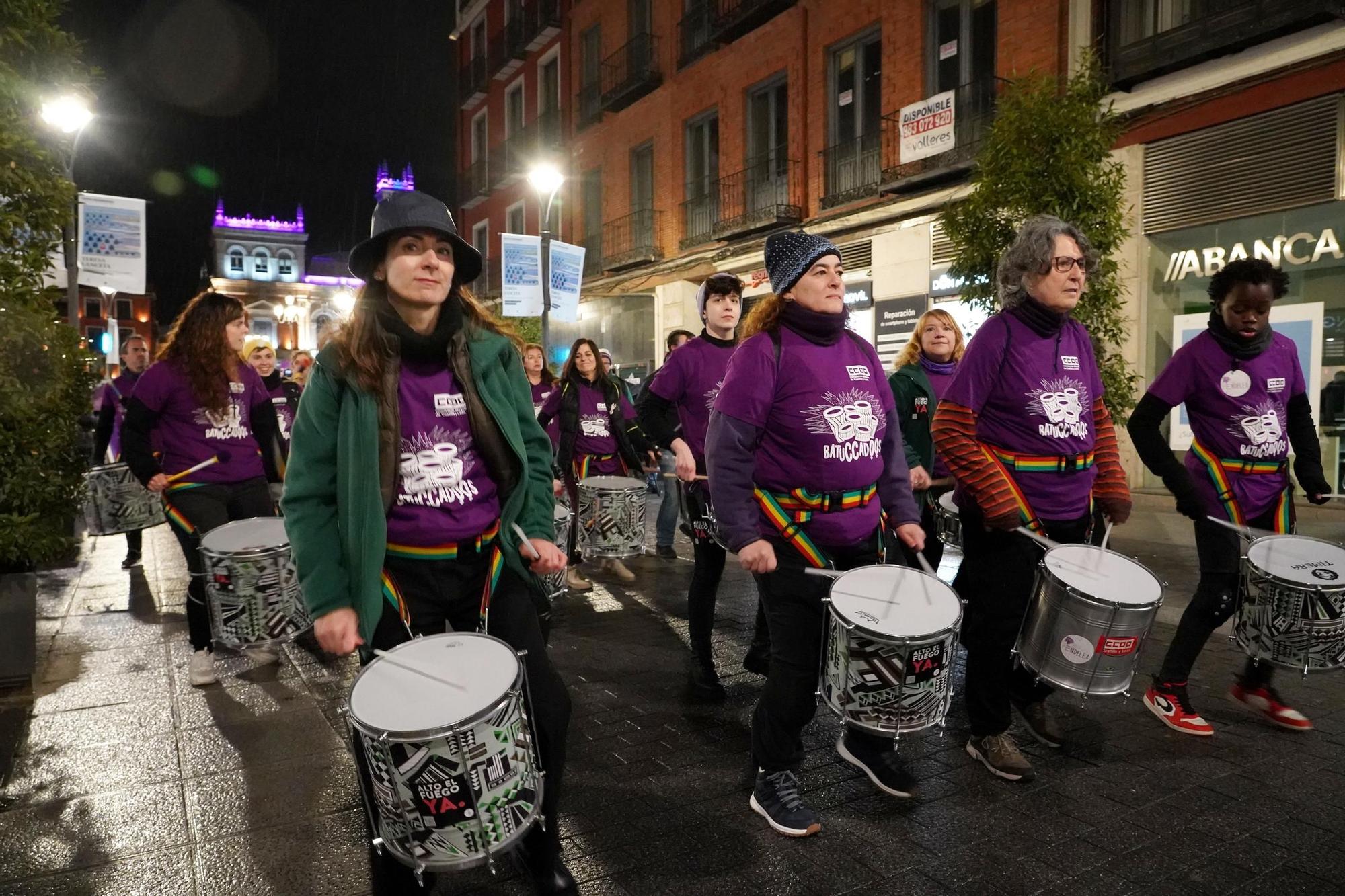 Miles de personas salen a las calles de Castilla y León para reivindicar la igualdad de género