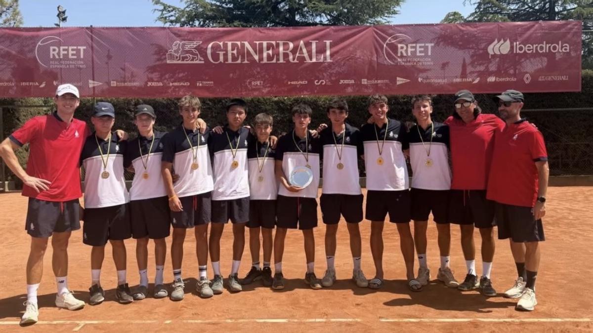 RCTB-1899, finalista del Campionat d'Espanya Cadet per Equips Masculins