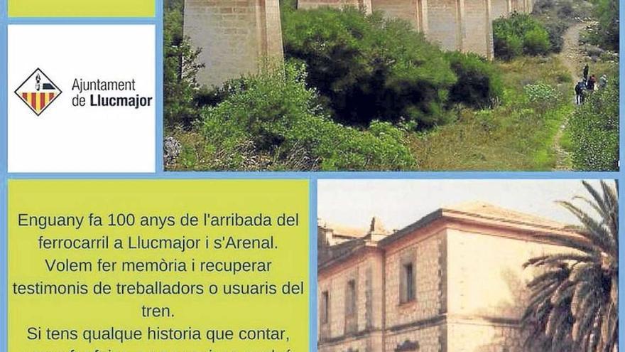 Información municipal con fotografías del antiguo trazado.