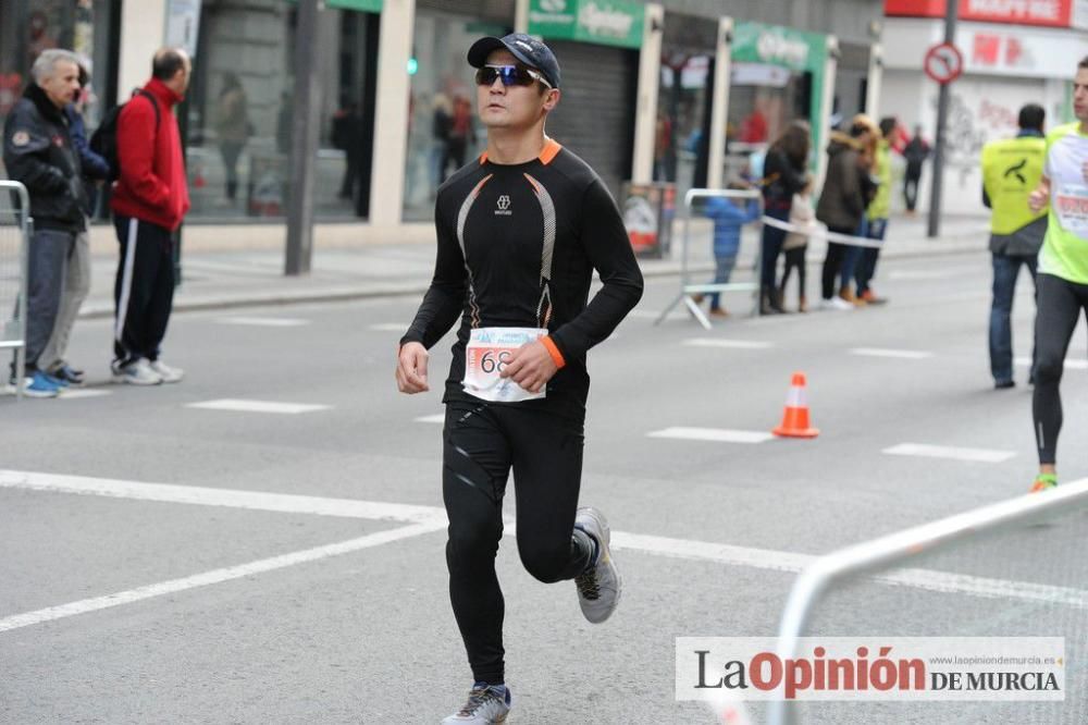 Murcia Maratón y 10 k. Paso por la Gran Vía