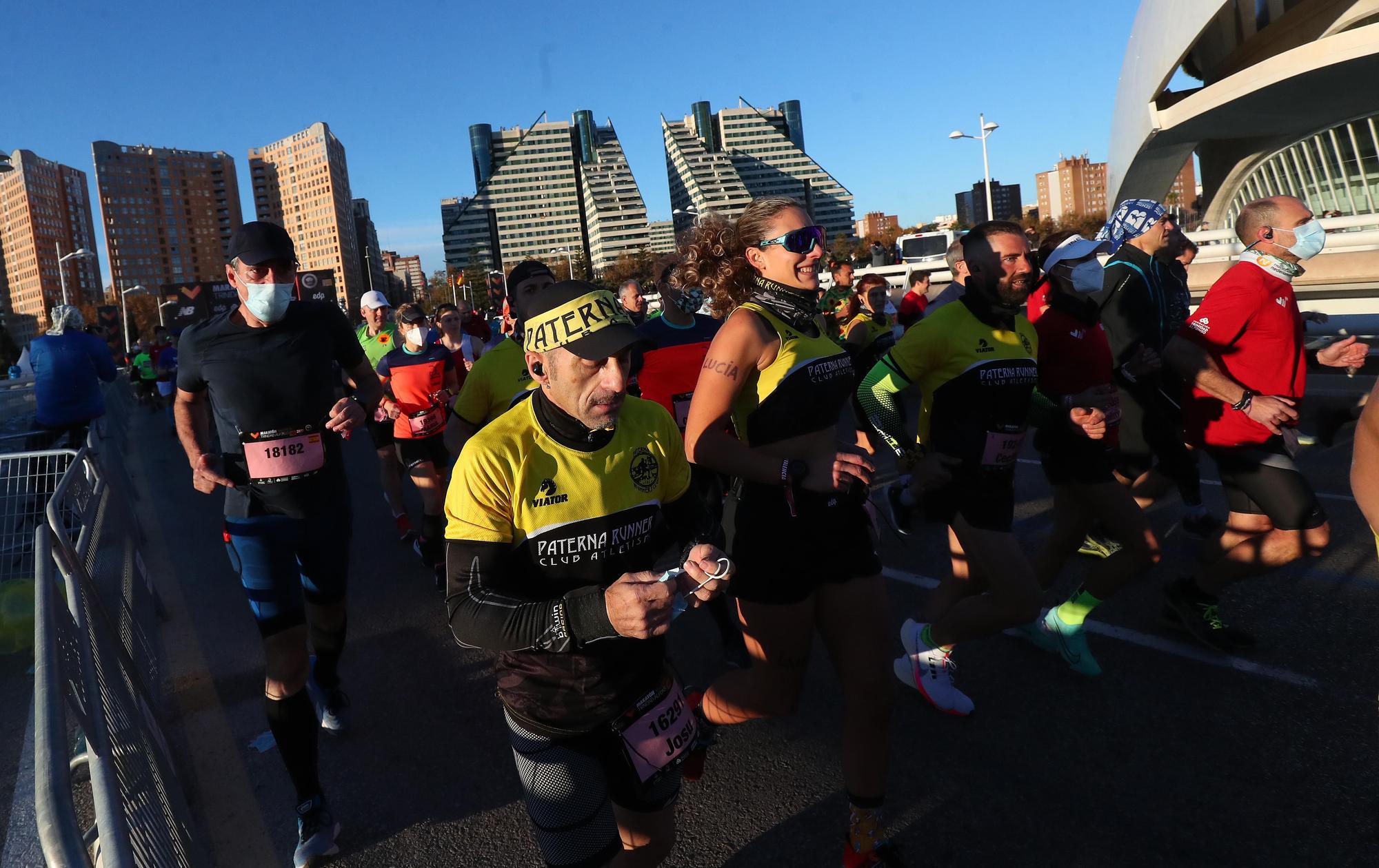 Salida del Maratón Valencia 2021