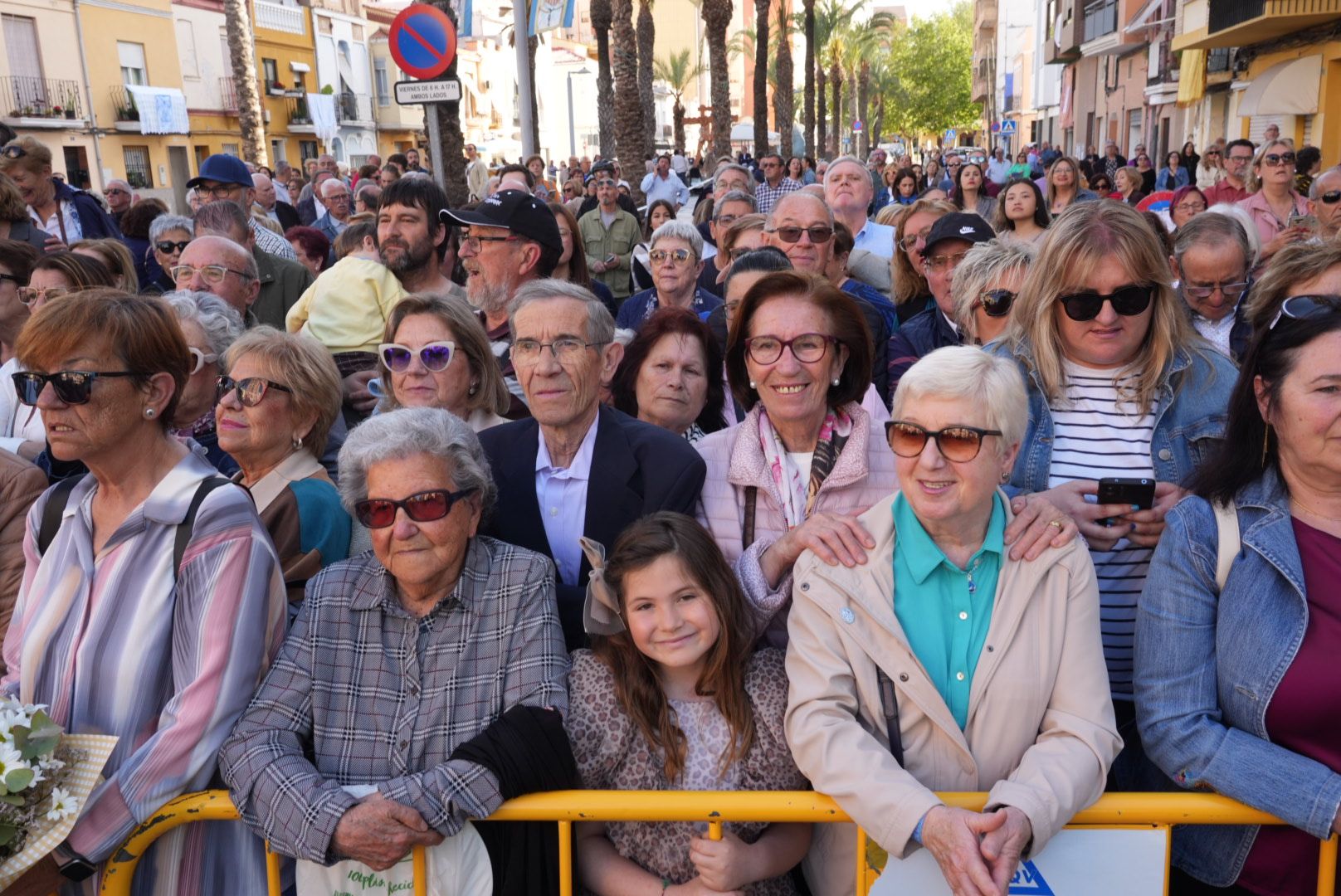 Galería de imágenes: La Virgen del Lledó llega a la plaza de la Virgen del Carmen en el Gau