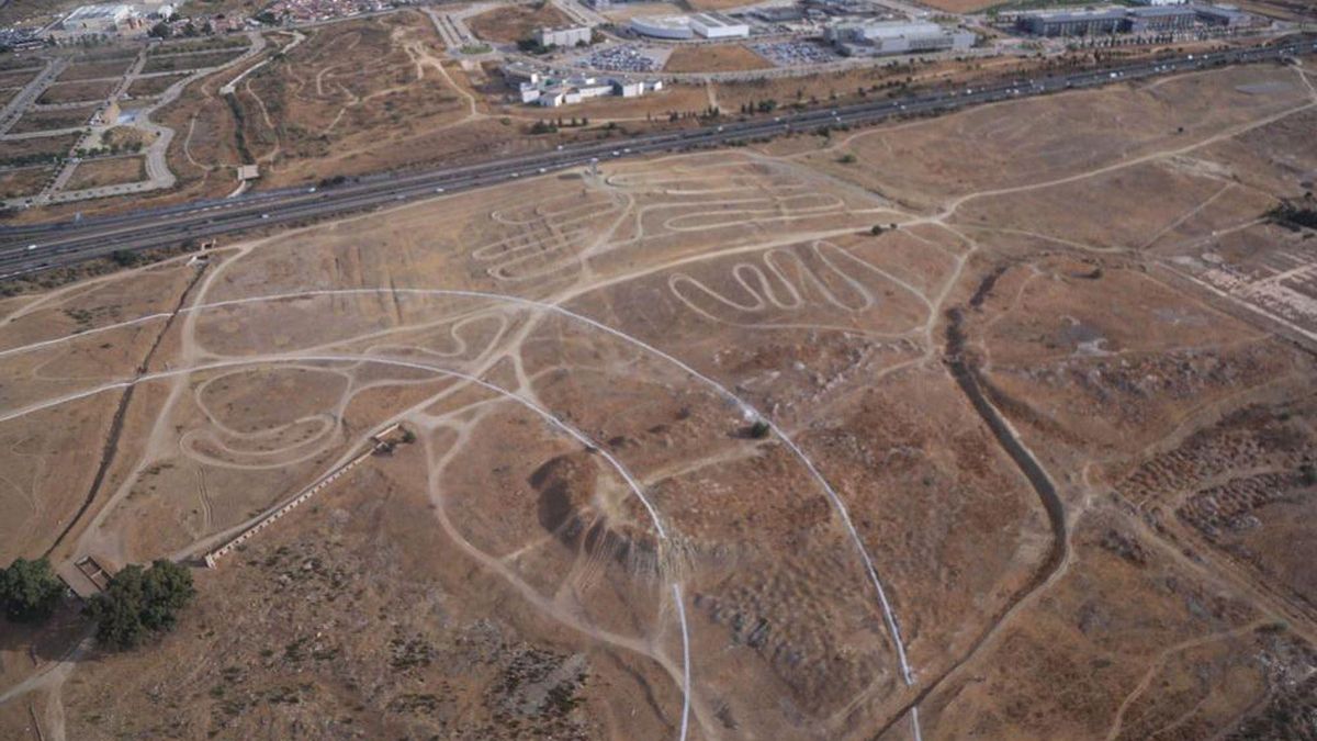 Terrenos de la Expo en Buenavista, desde el aire.