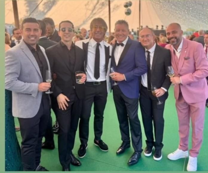 Las bodas de plata de Míchel Salgado y Malula Sanz: dos días de 'famoseo' en Vigo y Baiona