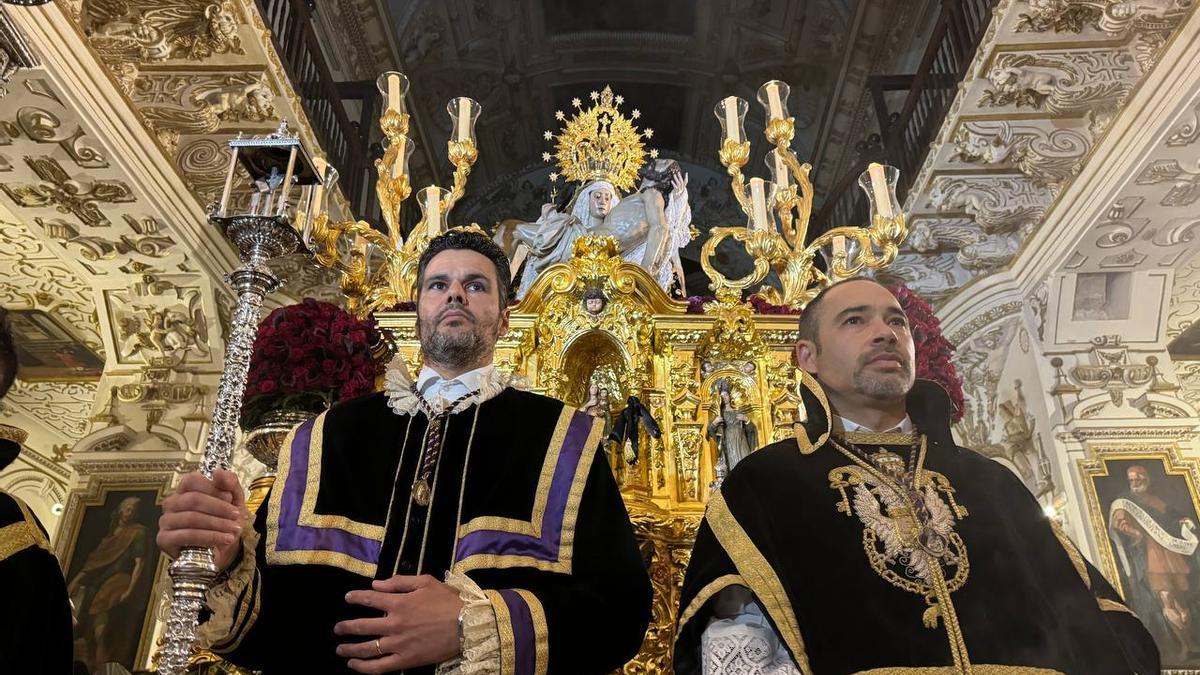 San Agustín rinde devoción a Las Angustias