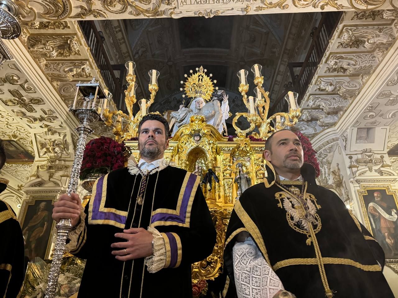 San Agustín rinde devoción a Las Angustias