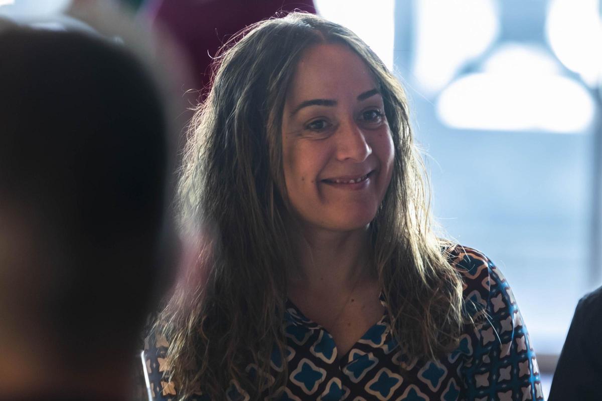 Yael Ribo Joan Ribó en el desayuno de Nueva Economía Fórum