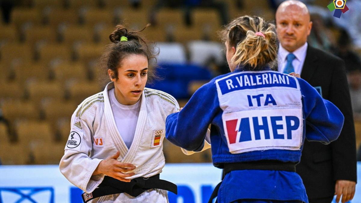 Aitana Díaz se proclamó campeona de la Junior European Cup de Rijeka (Croacia) tras imponerse en la final de la categoría -48 kg.