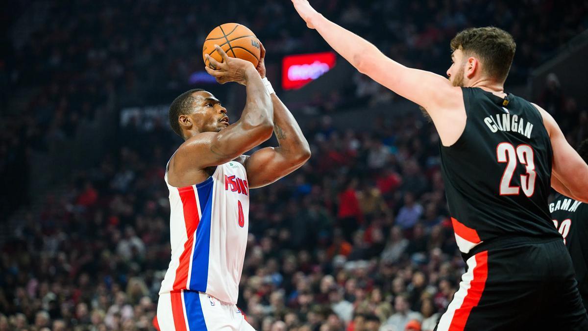 Pistons (110) - (102) Trail Blazers de la NBA