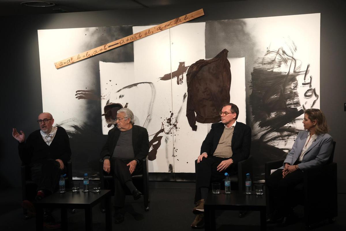 La Fundación Bancaja inaugura la exposición 'Tàpies: Última década 2002-2012'