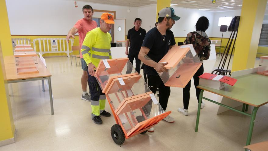 Todo listo para las elecciones en Ibiza, hasta el ‘kit’ en braille