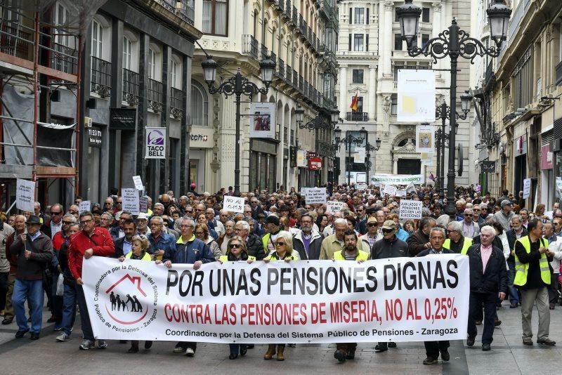 Los jubilados vuelven a salir a la calle