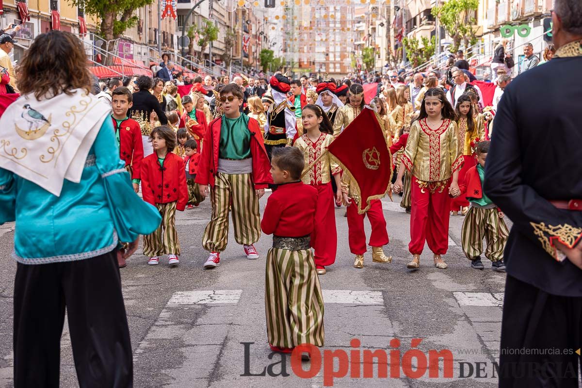 Desfile infantil en las Fiestas de Caravaca (Bando Moro)