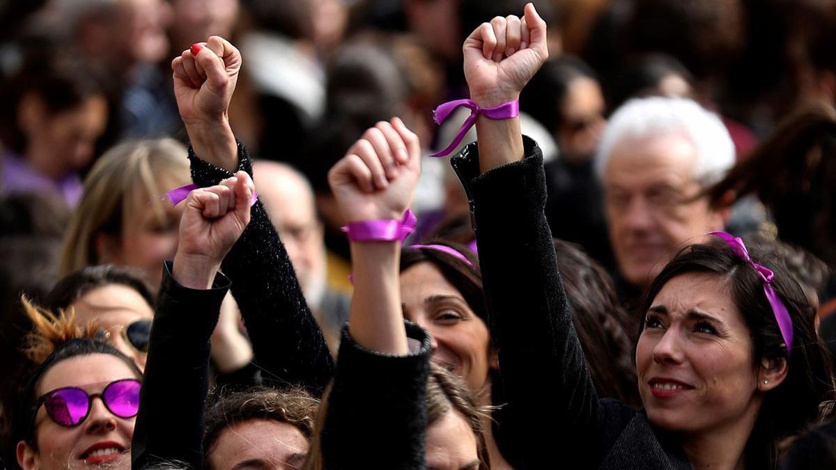 Foto de archivo del Día Internacional de la Mujer.