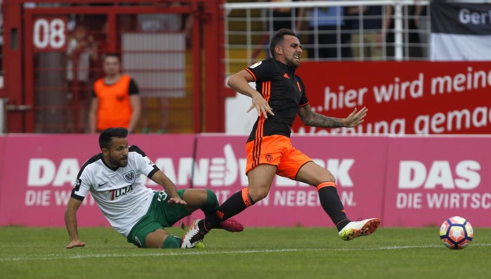 El Münster - Valencia CF, en imágenes