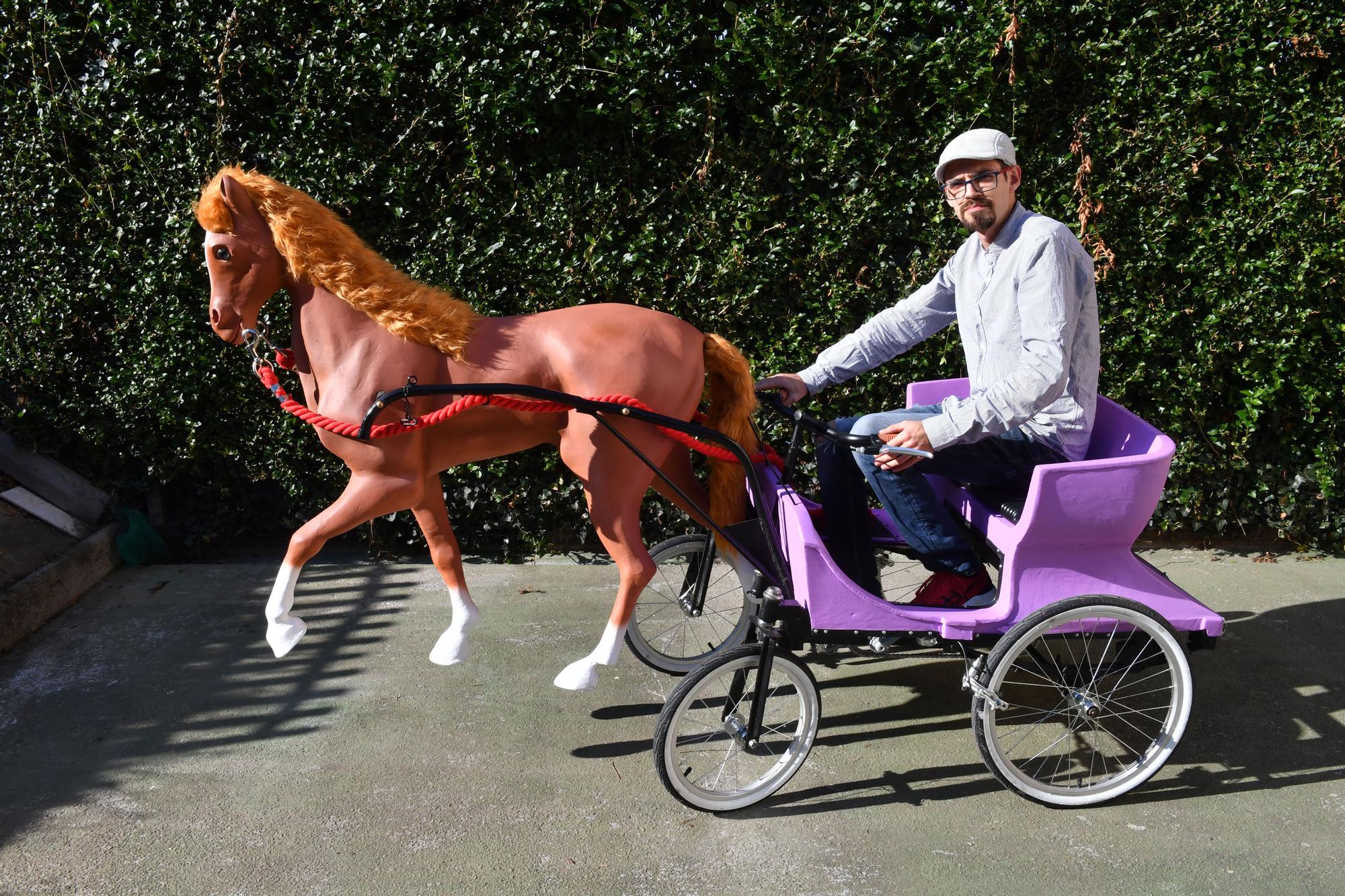 Un caballo para un recuerdo en A Coruña