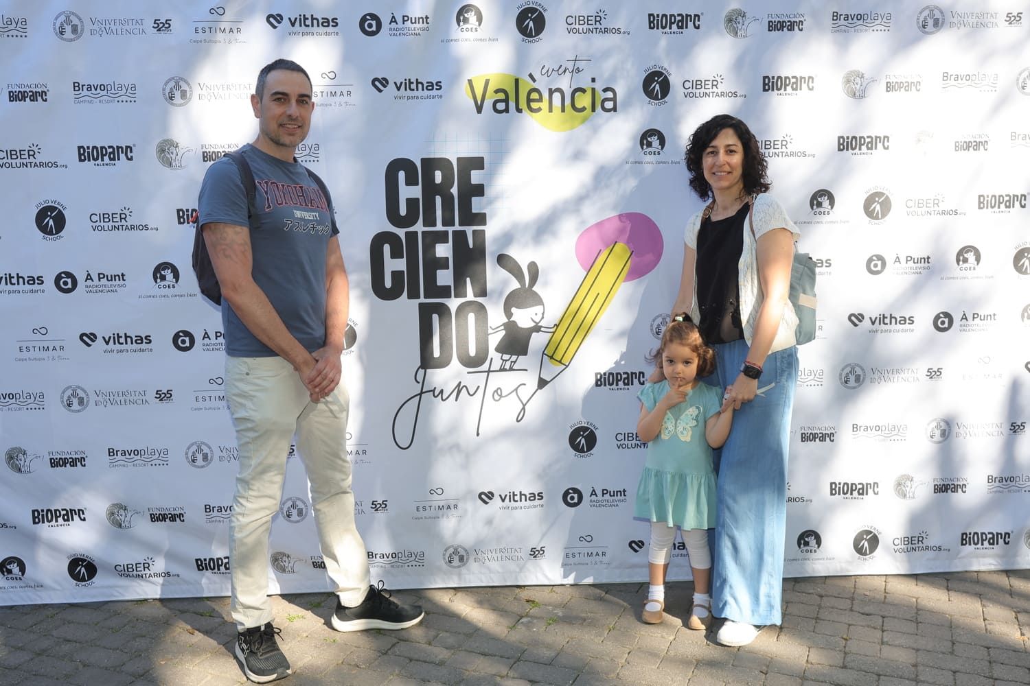'Creciendo Juntos' en Bioparc València: photocall de todos los asistentes