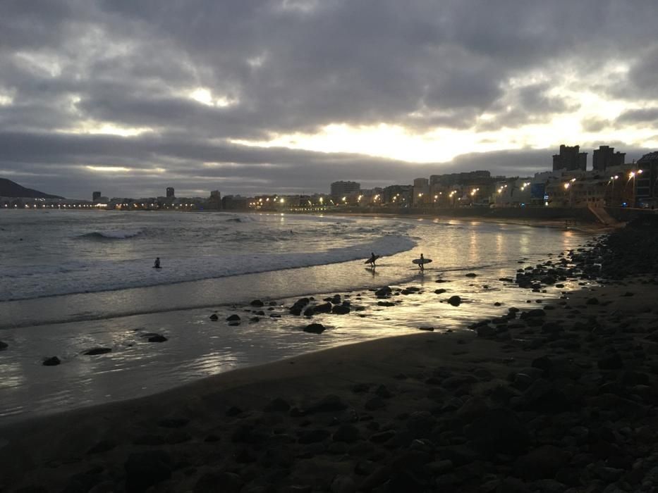 Deportistas en Las Palmas de Gran Canaria