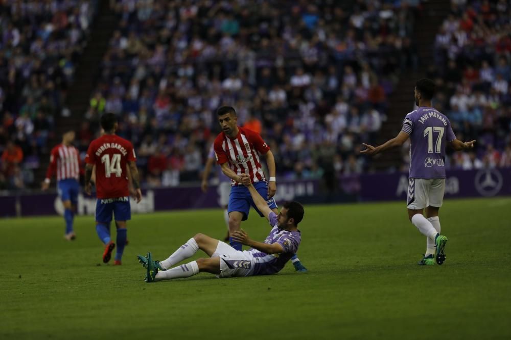 El Valladolid - Sporting, en imágenes