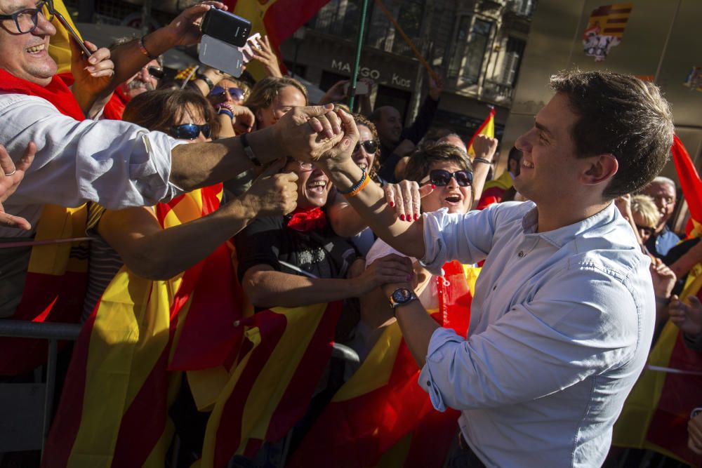 Manifestación de Barcelona por la unidad de España