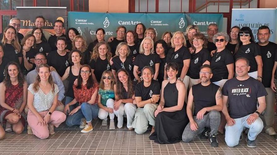 El coro CantArte ultima su primer concierto solida