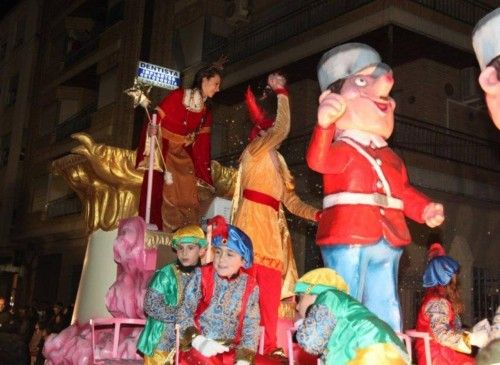 Cabalgata de Reyes Magos 2013 en Cehegín