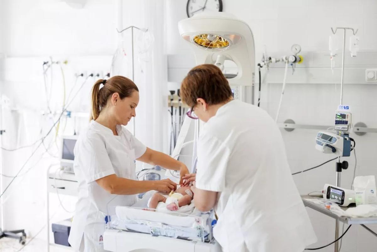 Professionals de Pediatria del Santa Caterina.