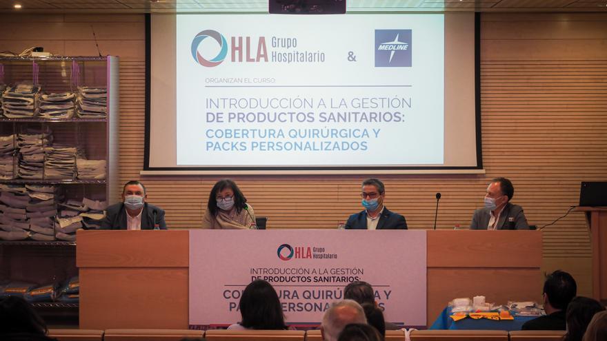 HLA presenta en El Ángel su proyecto para optimizar con Medline la capacidad logística en quirófanos, farmacia y almacén