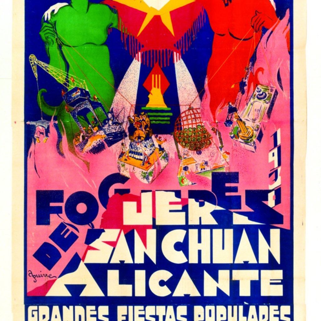 Todos los carteles de las Hogueras de Alicante