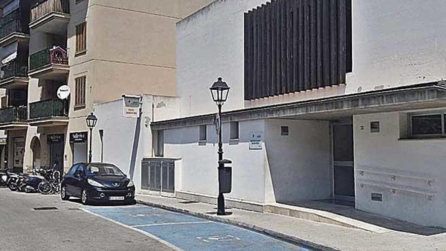 La fachada del PAC de Sóller.