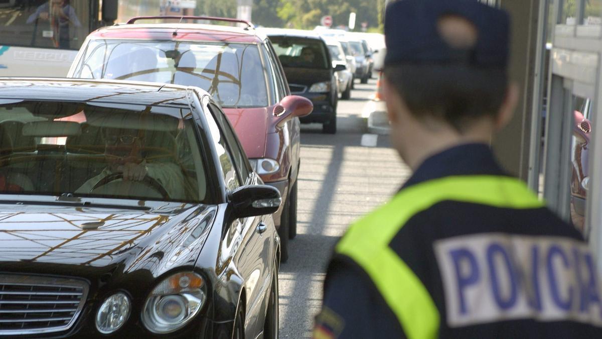 Controls a la Comunitat Valenciana per a vigilar el compliment del tancament perimetral durant la festivitat de Sant Vicent.