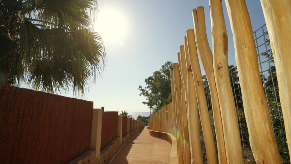 Nou tram de camí de Ronda al costat del Jardí Botànic Marimurtra de Blanes