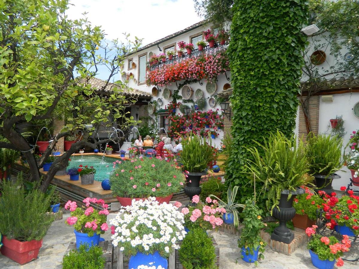 Patio con Duende, de Rute, gana el Concurso de Patios de la Subbética.