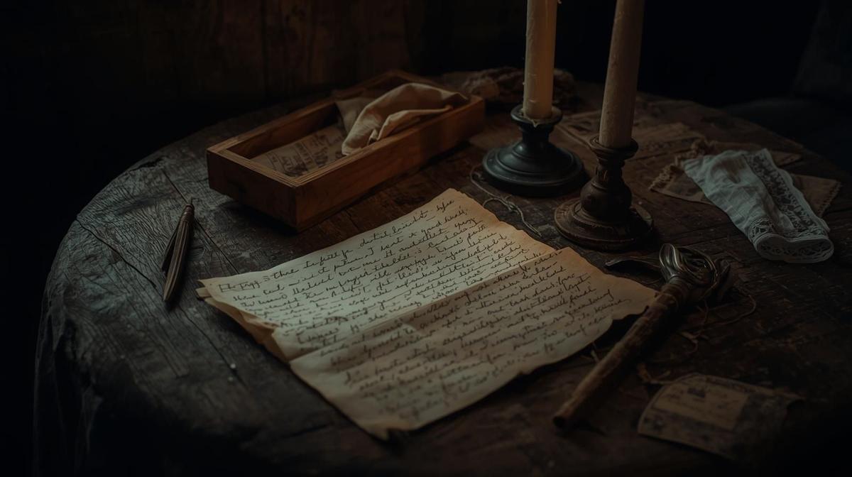 Representación simbólica del duelo emocional y la búsqueda de claridad tras una ruptura.