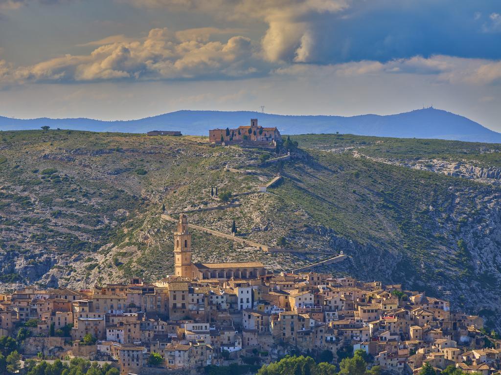 Vistas del pueblo valenciano de Bocairente