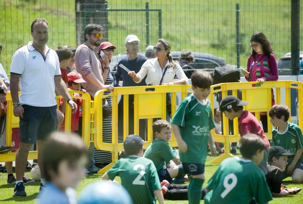 3.000 pequeños futbolistas en Abegondo